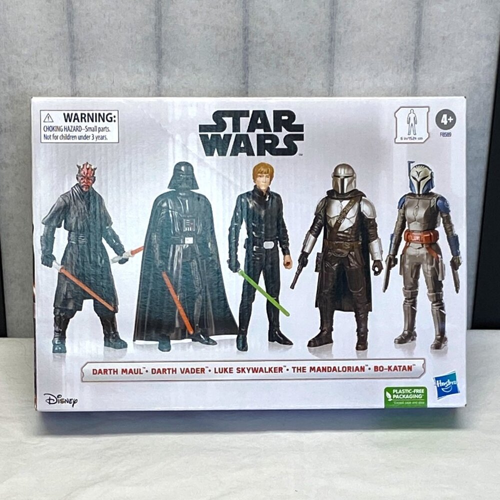 Star Wars NEW Heroes & Villains 6” Action Figures Hasbro Lucasfilm Collectibles